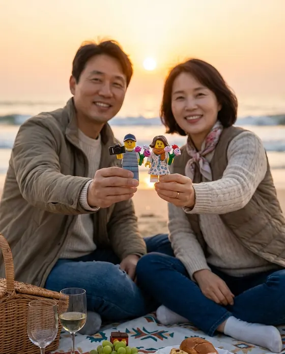 Concept render: anniversary minifigure gift moment 2
